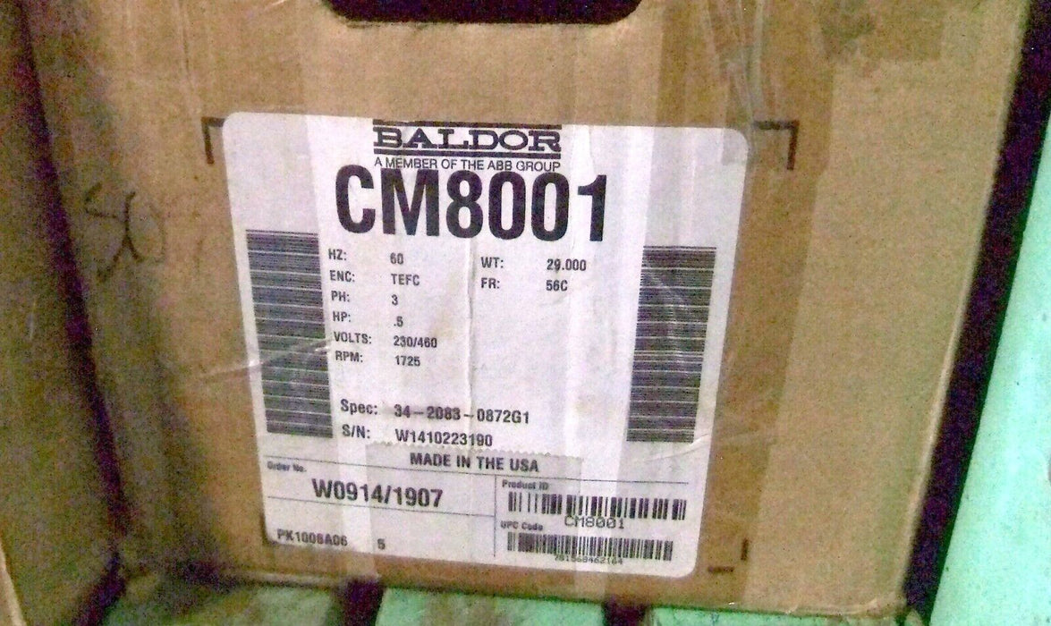 Baldor Motor CM8001