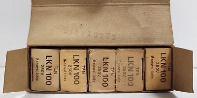 Bussmann LNK100 Pack of 50 SUPERLAG 250 V Fuse Links