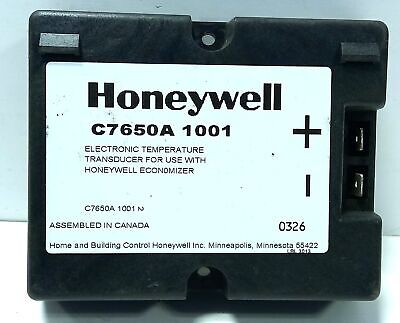 Honeywell C7650A-1001 Electronic Temperature Transducer for Economizer