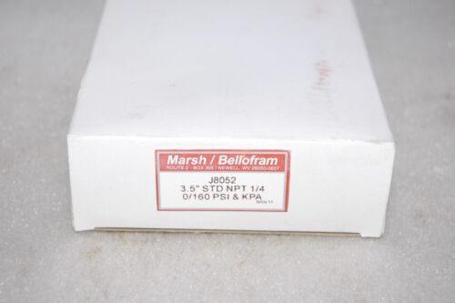 Marsh Bellofram J8052 General Service Gauge