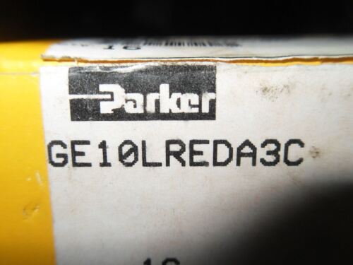 Lot Of 16 Parker Ge10Lreda3C Straight Stud Fittings