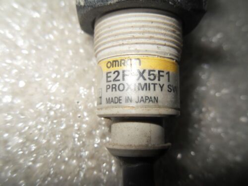 1 OMRON E2F-X5F1 INDUCTIVE PROXIMITY SENSOR