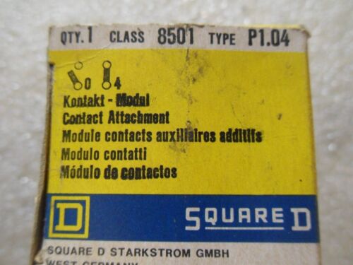 1 Square D 8501-P1.04 CONTACT ATTACHMENT