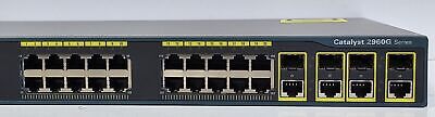 Cisco WS-C2960G-24TC-L Catalyst 20 Port 1000BT Ethernet Switch