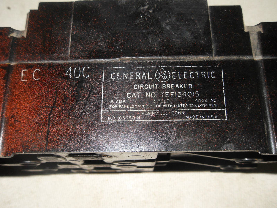 GE TEF134015 Circuit Breaker