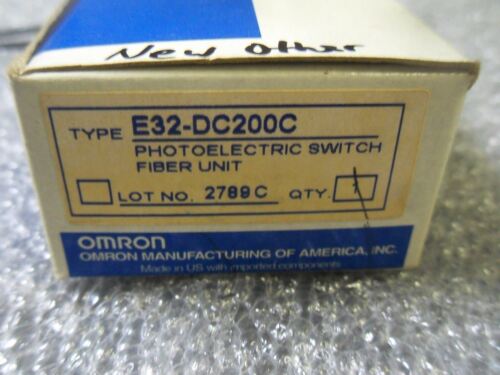 Omron E32-Dc200C Photoelectric Switch Fiber Unit