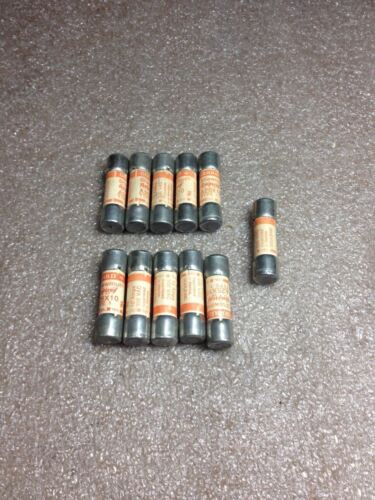 10 Gould Shawmut Amp-Trap A25X10-1 Fuses