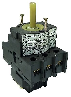Moeller P1-32 690 V AC 32 A Rotary Disconnect Switch No Operator Handle