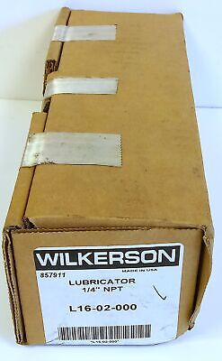 Wilkerson L16-02-000 1/4 NPT Air Line Lubricator