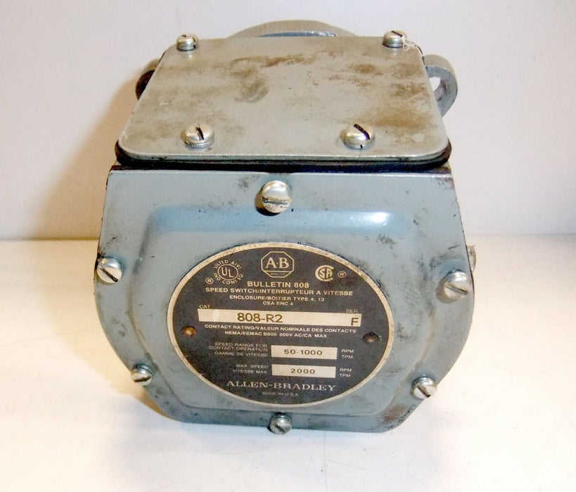 Allen-Bradley Speed Switch 808-R2