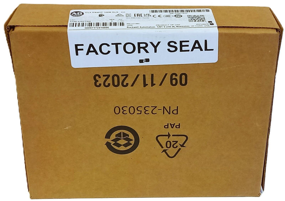 Allen-Bradley 1756-EN2TRK Ser C FW 11.002 PLC Ethernet Switch