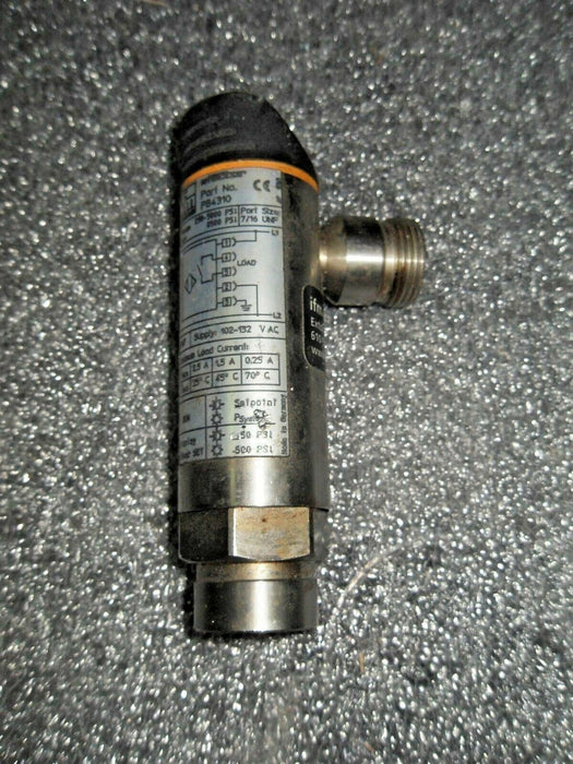 IFM EfectorPB4310 250-5000PSI Pressure Sensor