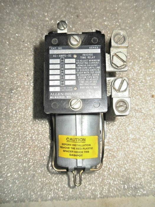Allen-Bradley 810-A02A Ser B Magnetic Overload Relay