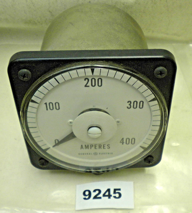 GE Meter AC Amperes 0-400 103131LSSC