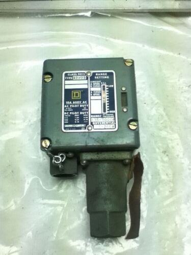 Square D 9012-ADW23 Pressure Switch- No Box