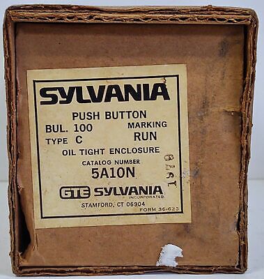 Sylvania 5A10N Oil Tight Pushbutton