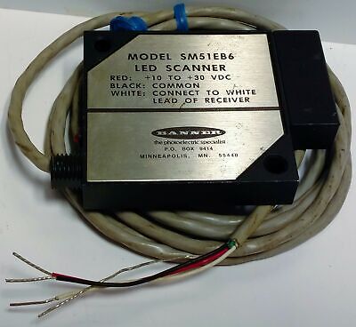 Banner Engineering 18587 / SM51EB6 Photoelectric Proximity Sensor
