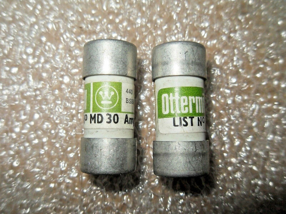 LOT OF 2 Westinghouse Ottermill MD30 Fuses
