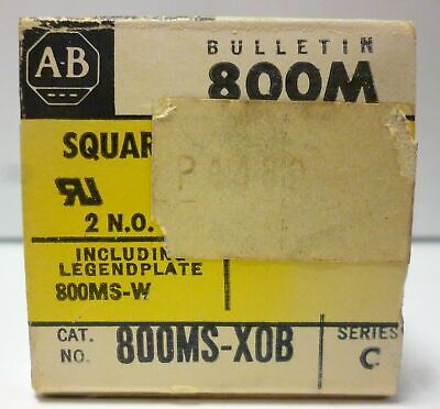 Allen-Bradley 800MSXOB Pushbutton