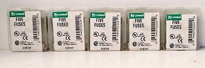 Littelfuse 312010P 250 V AC 10 A Fast Acting Glass Fuses - Lot of 25