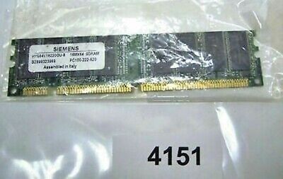 Siemens Memory Module Hys64V16220Gu-8 18M X 64 Sdram