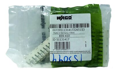 WAGO 859-410 10 Way Push-in Jumper Bar for 857 Series Signal Conditioner