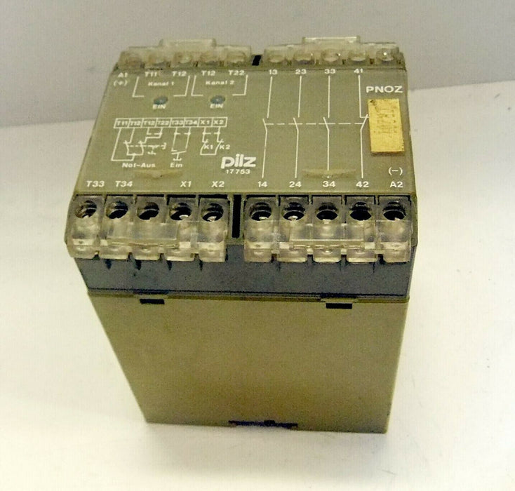 Pilz Relay PNOZ-24VDC-3S/1O