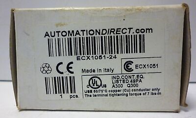Automation Direct ECX1051-24 Red Panel Indicator