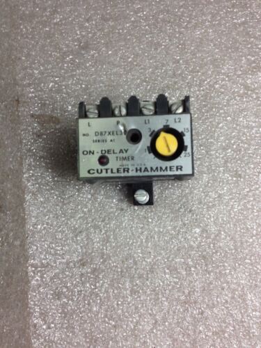 Cutler-Hammer D87XEL30 Timer Attachment