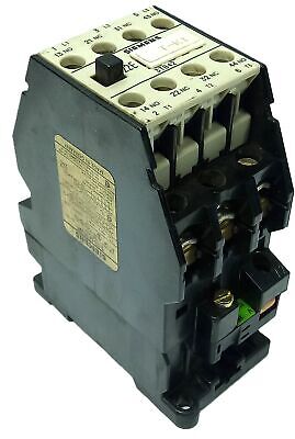 Siemens 3TB4217-0A 500 V 30 A IEC Contactor w/ 115 V Coil