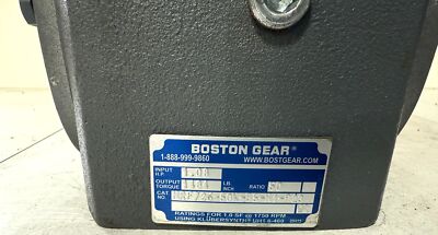 Boston Gear HRF726-50K-B5-H1-P23 10:1 Ratio 700 Series Right Angle Worm Gearbox