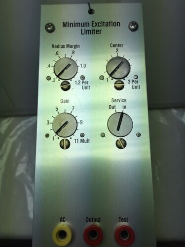 Westinghouse 149D930G02 Minimum Excitation Limiter