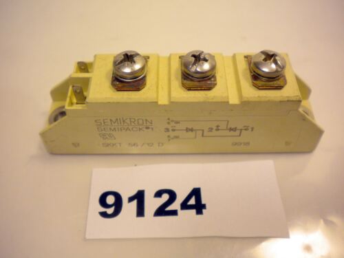 Semikron Power Block Thyristor Skkt56/12