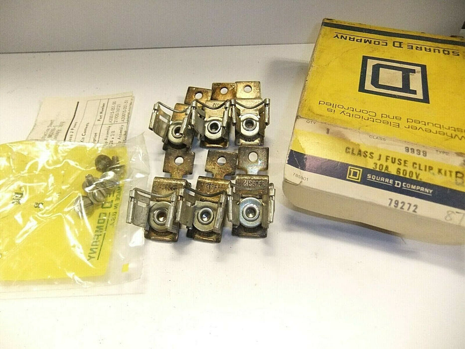 Square D 9999-Sj2 Disconnect Switch Fuse Clip 600Vac 30A Nema