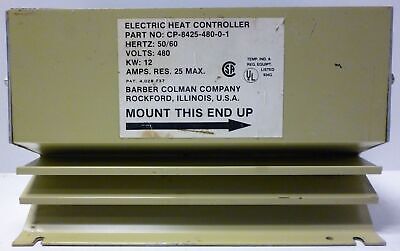Barber Colman CP-8425-480-0-1 Electric Heat Controller