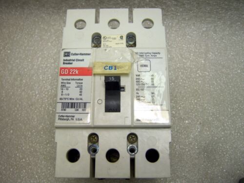 Cutler-Hammer HACR315 GD 22K Circuit Breaker