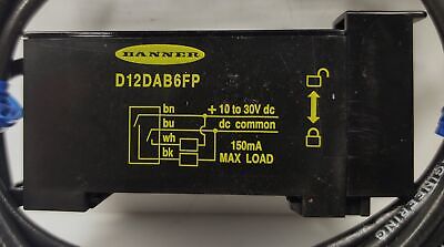 Banner Engineering D12DAB6FP Photoelectric Proximity Sensor
