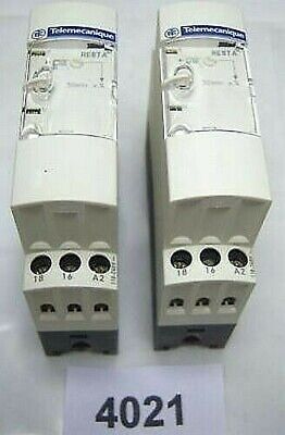 Lot of 2 Telemecanique Timers 5 A 300 V RE8 TA41BUTQ
