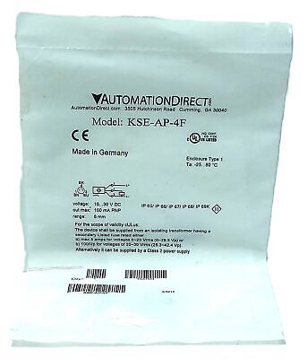 AutomationDirect KSE-AP-4F 10-30 V DC Inductive Proximity Sensor