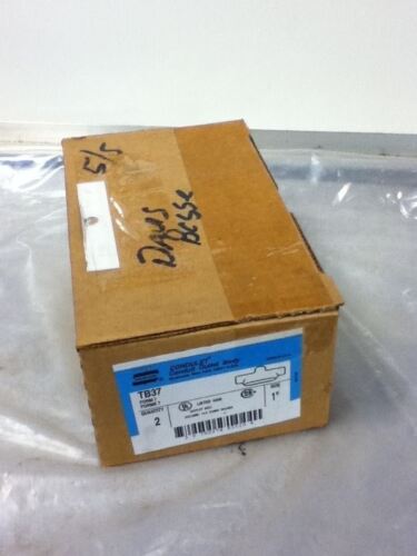 LOT OF 2 CROUSE-HINDS TB37 CONDUIT BODIES