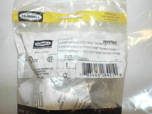 Hubbell WATER TIGHT PLUG 26W76H