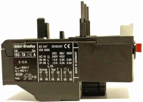 Allen-Bradley 193-TAC10 Overload Relay