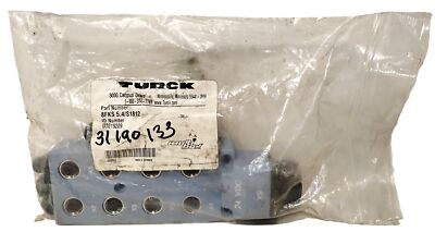 Turck 8FKS5.4/S1812 24 V DC 17-Pin 8-Port Multibox ESCHA J-Box