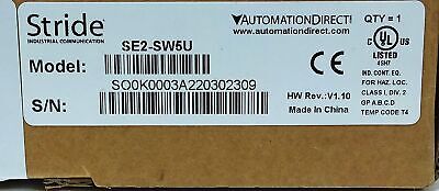 AutomationDirect SE2-SW5U Stride Ethernet Switch for Hazardous Locations