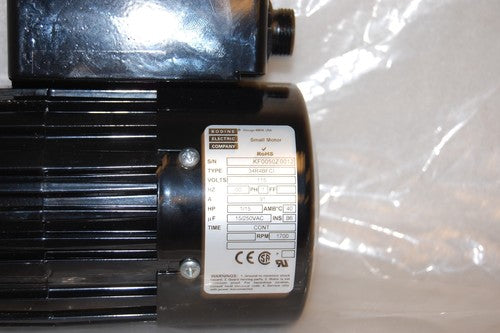Bodine 34R4BFCI 115 V 1 PH 0.91 A 1/15 HP 1700 RPM Small Motor