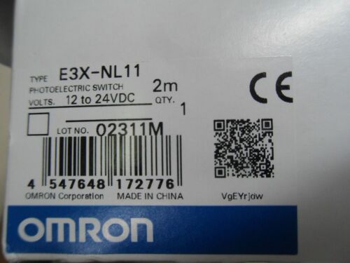 Omron E3X-NL11 Photoelectric Switch