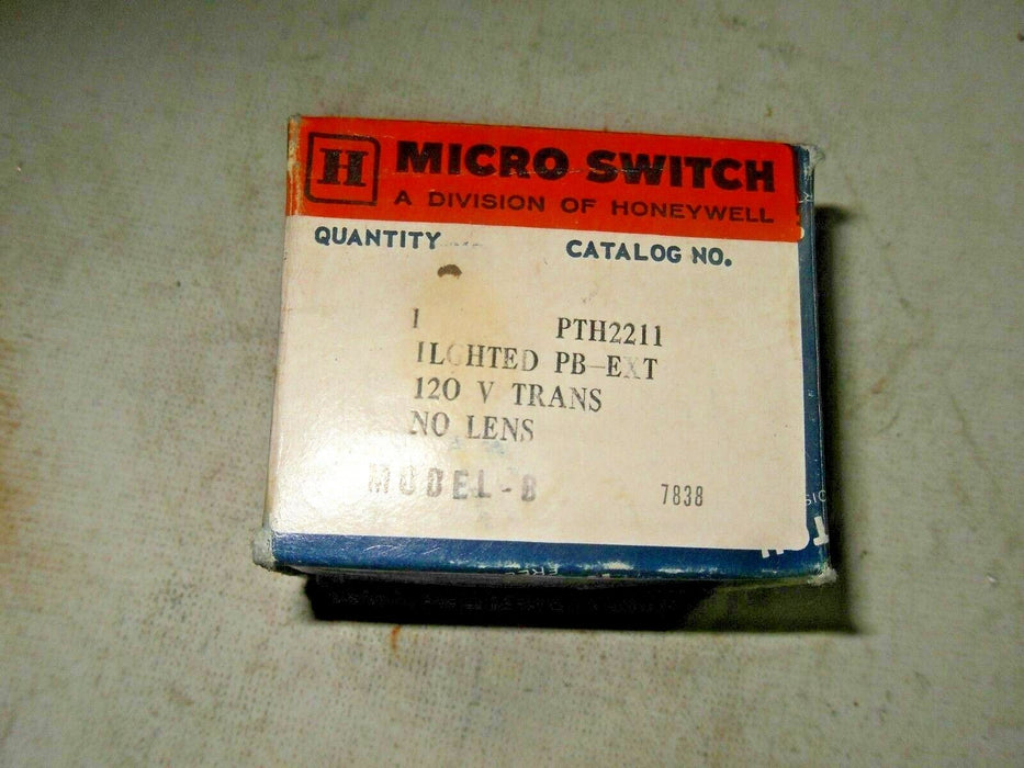 Microswitch Pth2211 Push Button