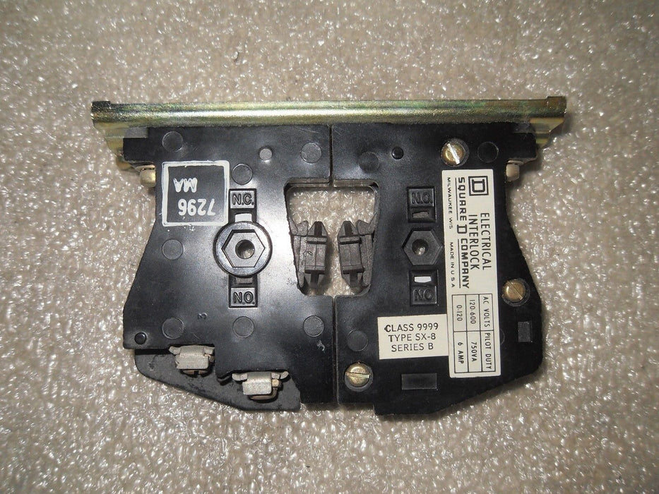 Square D 9999-SX-8 Electrical Interlock