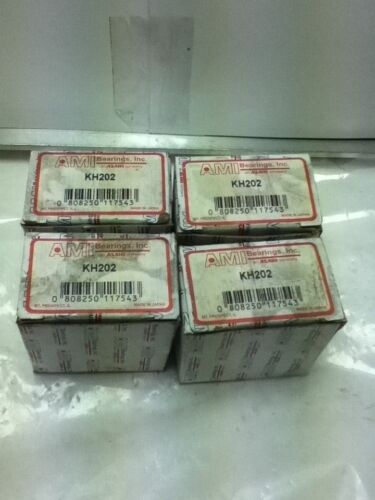 4 AMI KH202 BEARINGS