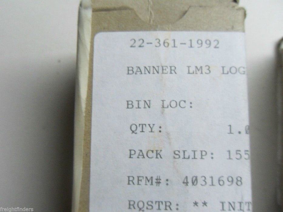 Banner Engineering LM3 26665 Logic Module